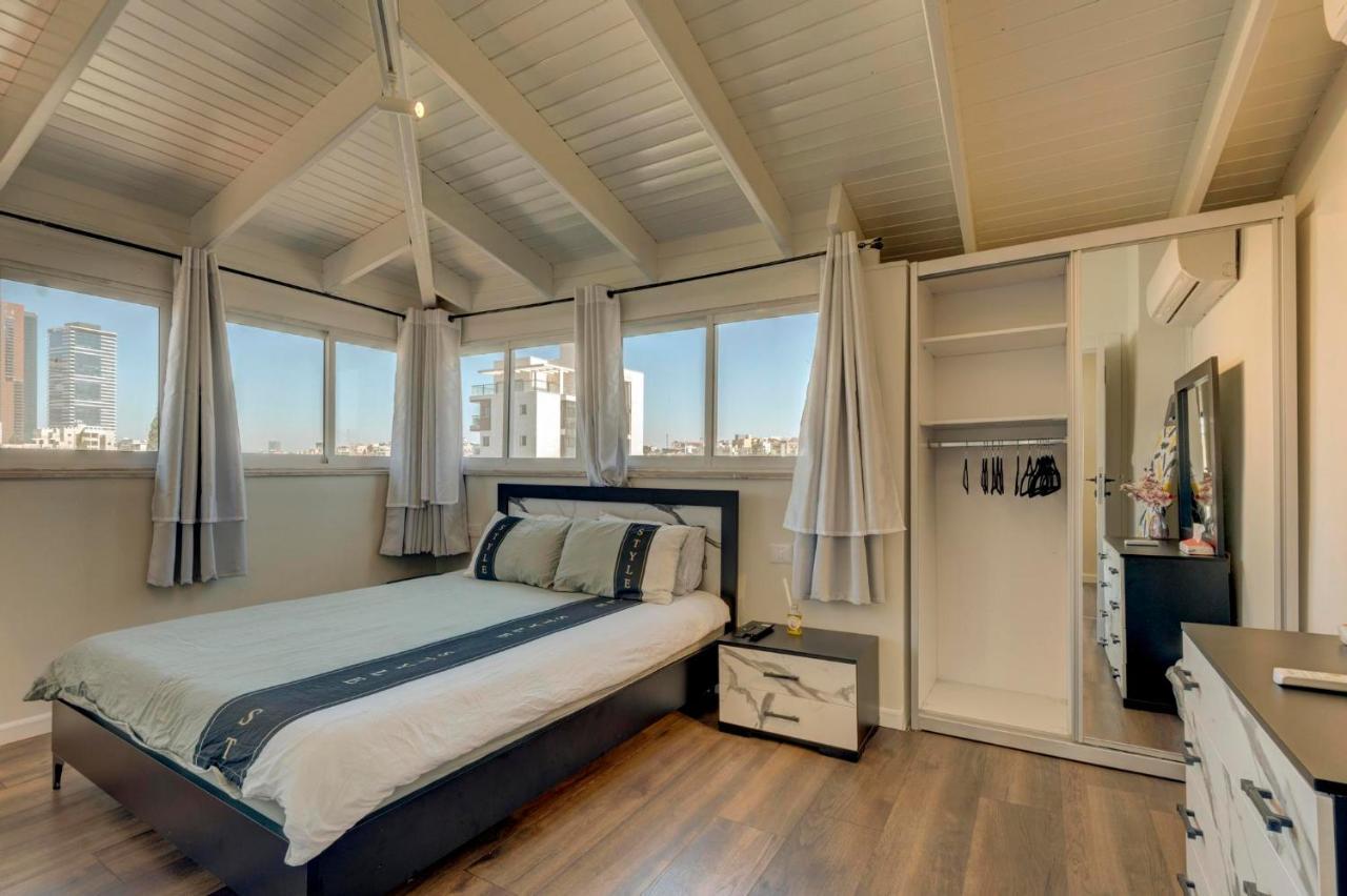Appartamento Luxury Penthouse Great Location With Parking Tlv Ramat Gan Esterno foto